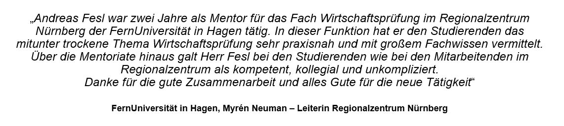 Referenz FernUni Hagen